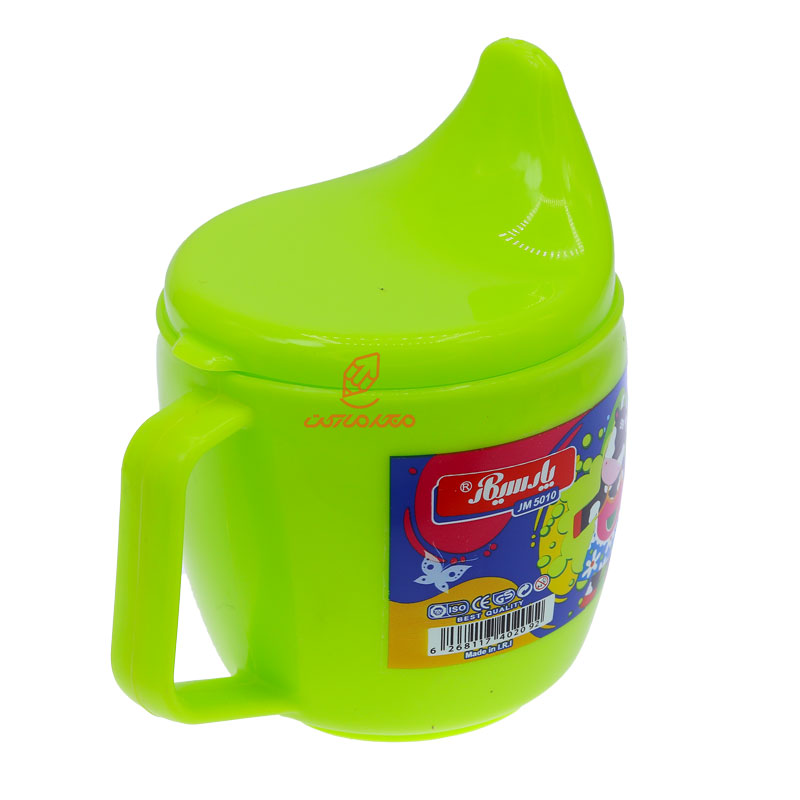 لیوان فانتزی در دار 5010 سبز روشن پارسی کار PARSIKAR (3)