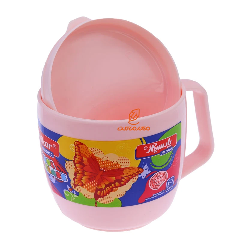 لیوان فانتزی در دار 5010 گلبهی پارسی کار PARSIKAR (1)