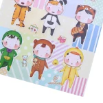 برچسب (استیکر) فانتزی کد AT-230 طرح بچه FUNNY (3)