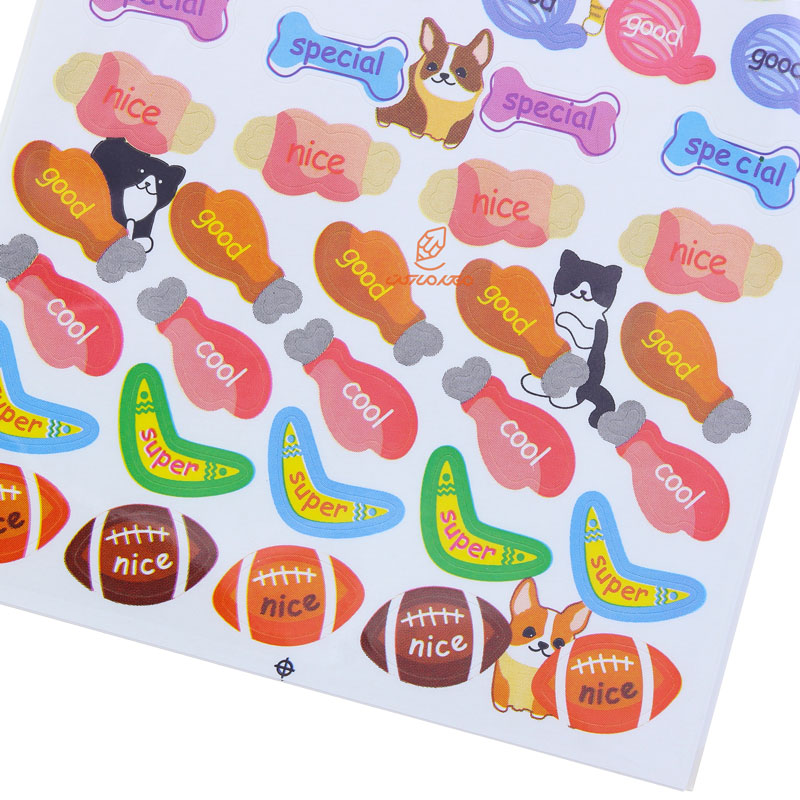 برچسب (استیکر) فانتزی کد 11-80 طرح ماهی FUNNY (1)