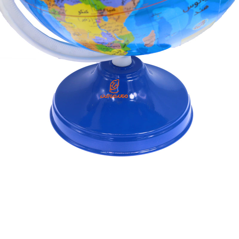 کره جغرافیایی سایز 25 پایه فلزی نگین (1)