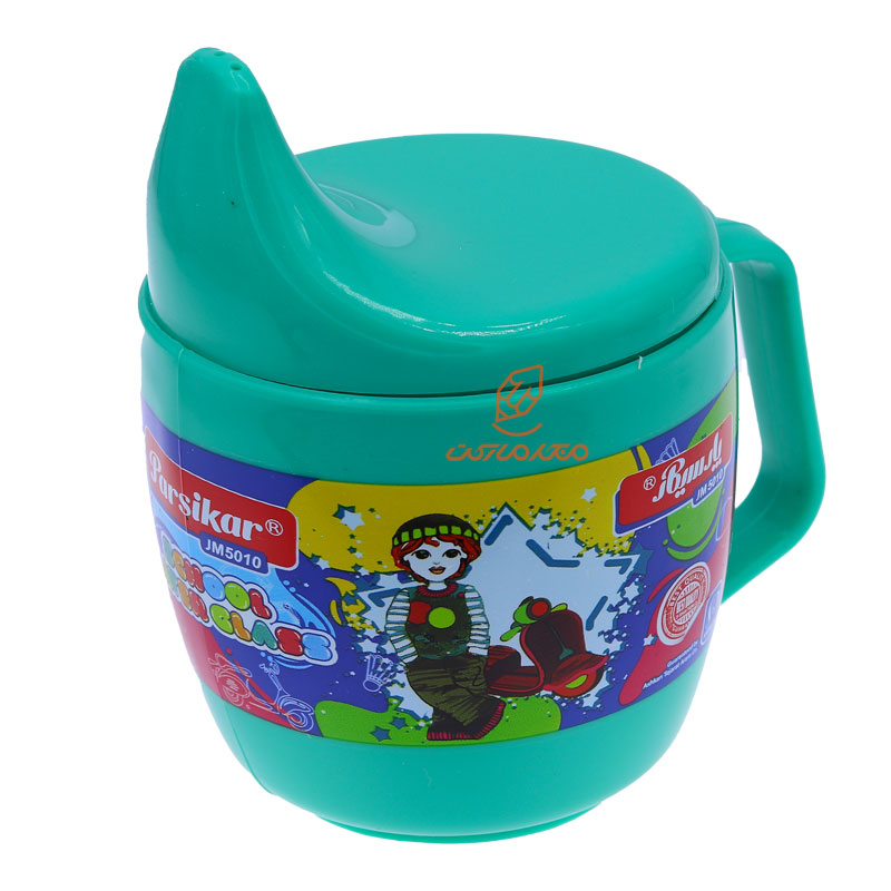 لیوان فانتزی در دار 5010 سبز پارسی کار PARSIKAR