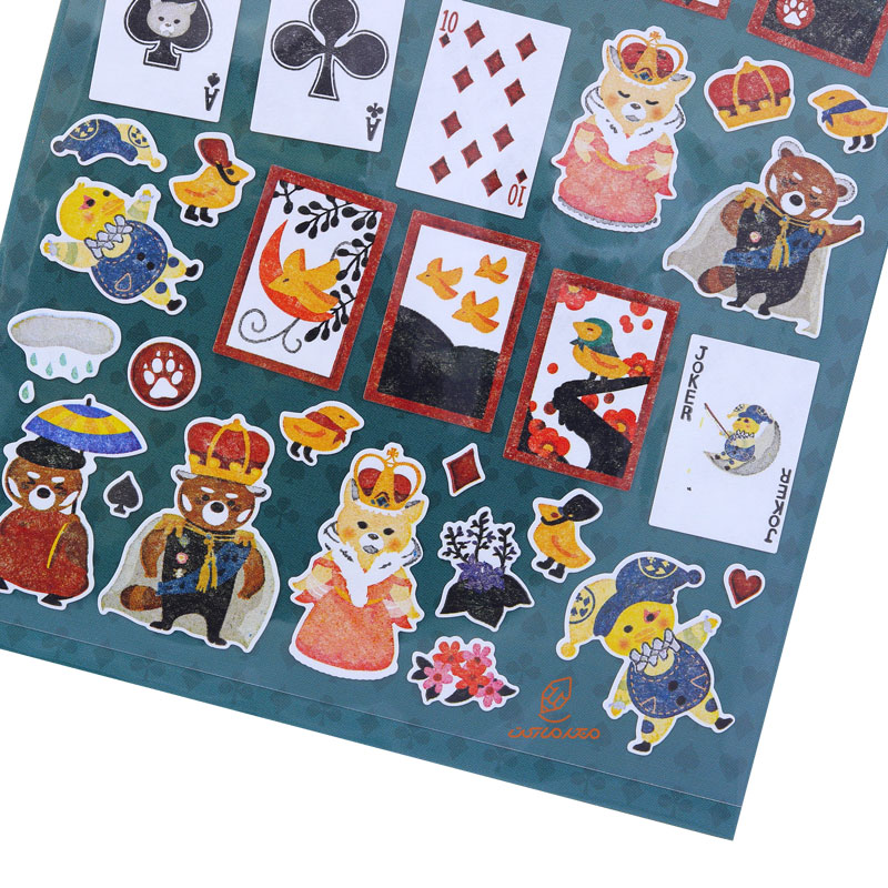 برچسب (استیکر) فانتزی کد 15S-C579 طرح ورق FUNNY (1)