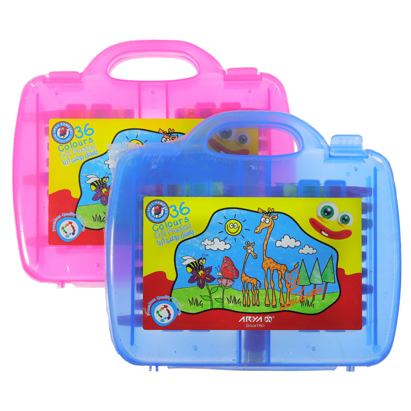 پاستل روغنی 36 رنگ طلقی 2032 آریا