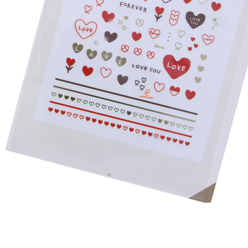 برچسب (استیکر) فانتزی کد 1080 طرح عشق SUATELIER (1)