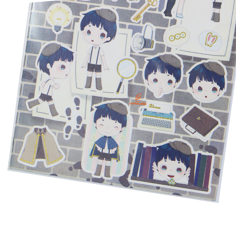 برچسب فانتزی کد AB-503 طرح پسر بچه FUNNY (3)