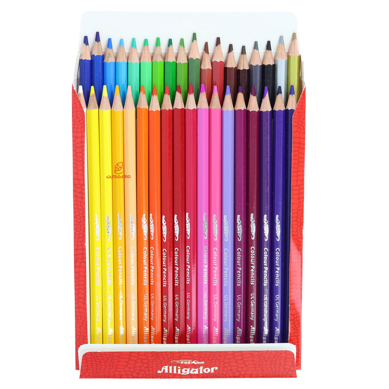 مداد رنگی 36 رنگ جعبه مقوایی الیگیتور ALLIGATOR (1)