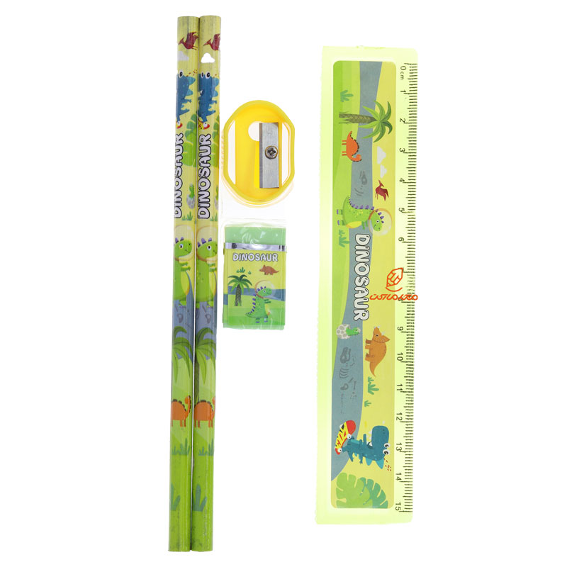 ست تحریر طرح دایناسور کد 8016 (2)