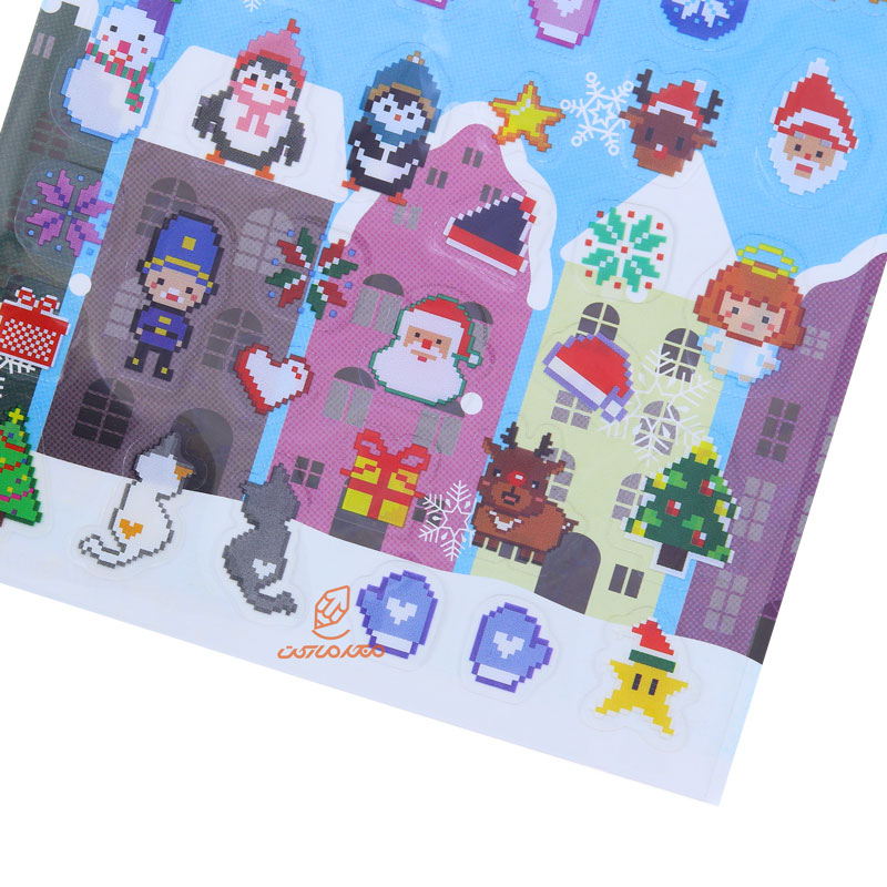 برچسب (استیکر) فانتزی کد 15S-C584 طرح آدم برفی FUNNY (1)