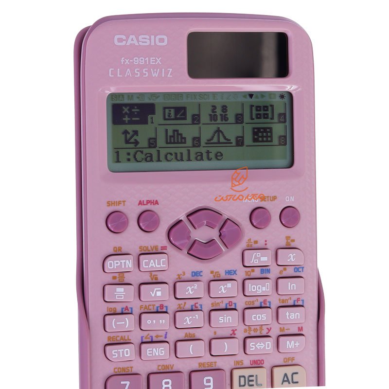 ماشین حساب مهندسی صورتی مدل FX-991 EX کاسیو CASIO (1)