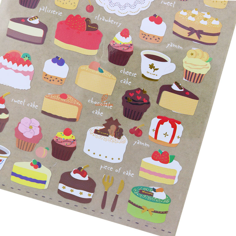 برچسب (استیکر) فانتزی کد 15S-Z821 طرح کیک FUNNY (1)