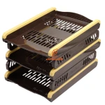 کازیو رومیزی 3 طبقه 3403 قهوه ای پارسی کار (3)