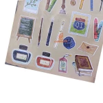 برچسب (استیکر) فانتزی کد TB-220 طرح ابزار هنری FUNNY (1)