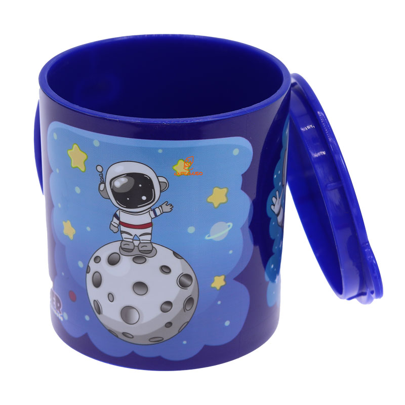 لیوان فانتزی در دار 8865 طرح فضانورد کوچولو لیدر LEADER (1)