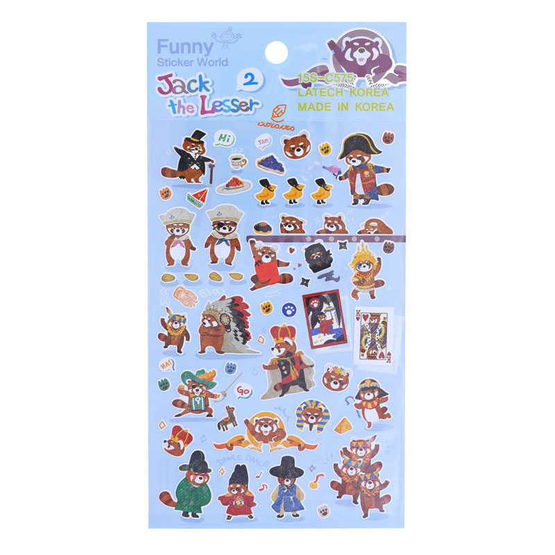 برچسب (استیکر) فانتزی کد 15S-C575 طرح گربه ها FUUNY