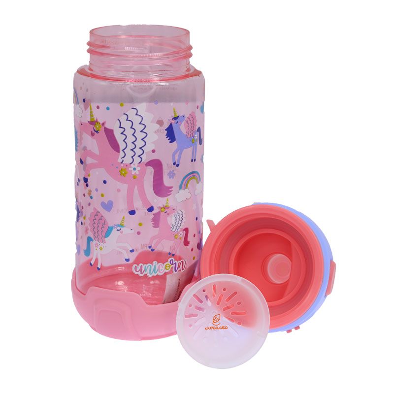 قمقمه بزرگ فانتزی 9348 طرح یونی کورن پرنده اسکول فنس SCHOOLFANS (1)