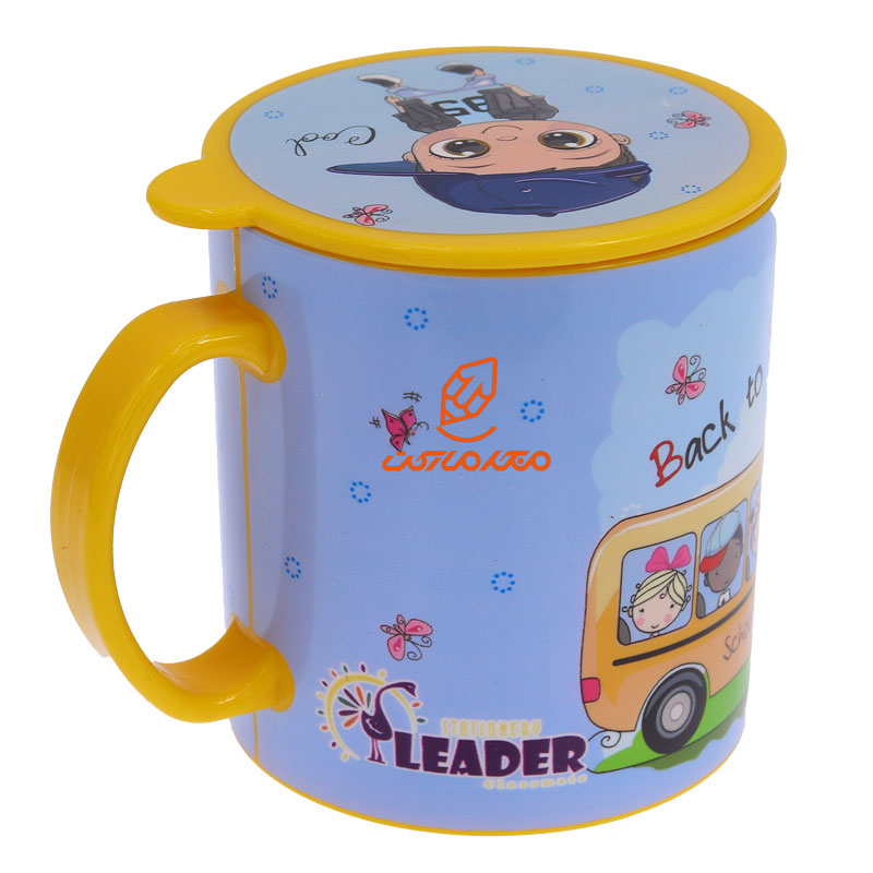 لیوان فانتزی در دار 8865 طرح پسر کوچولو لیدر LEADER (2)