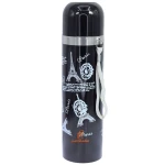 فلاسک 500 میل بند دار مشکی طرح ایفل STAINLESS (3)