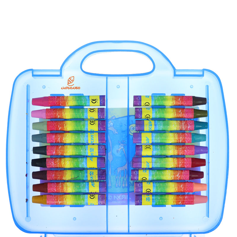 پاستل روغنی 36 رنگ طلقی 2032 آبی آریا (6)