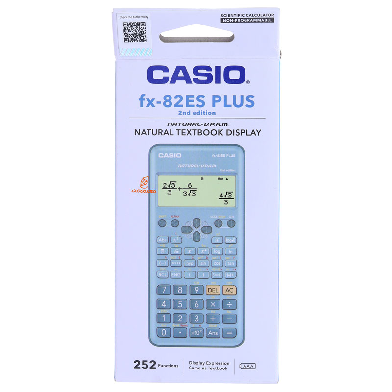 ماشین حساب مهندسی مدل FX-82ES PLUS کاسیو اصلی CASIO (3)