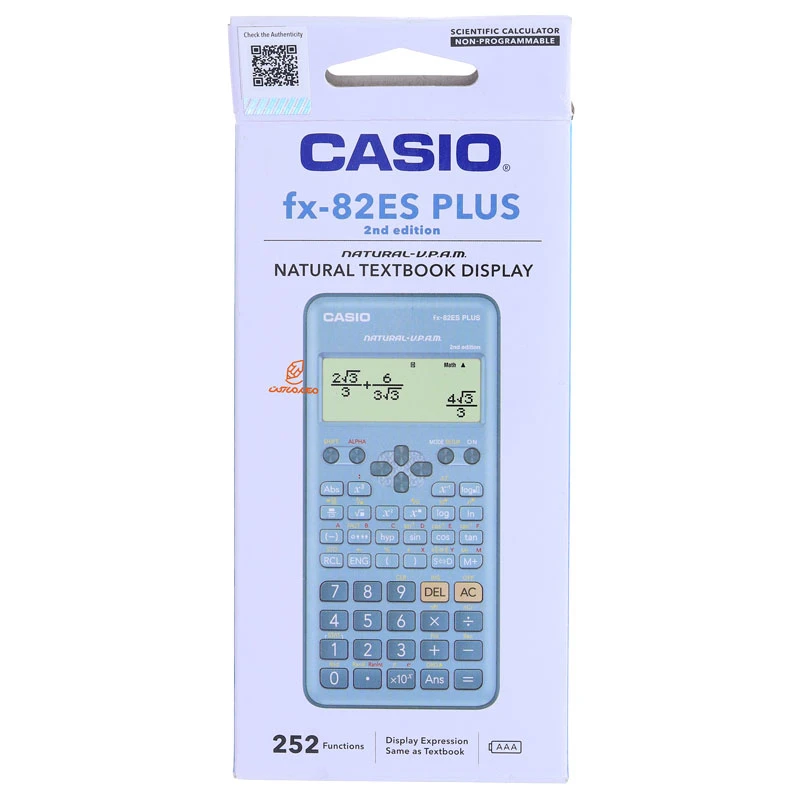 ماشین حساب مهندسی مدل FX-82ES PLUS کاسیو اصلی CASIO (3)