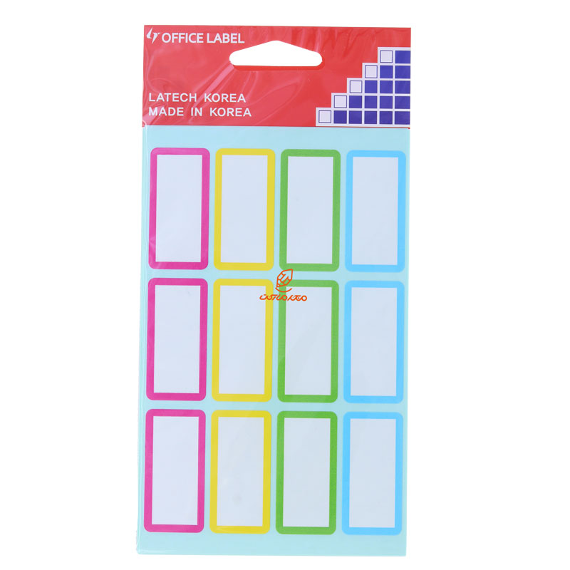 لیبل 40*20 میلی متری دور رنگی 213 OFFICLABEL