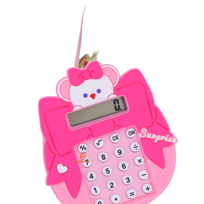 ماشین حساب فانتزی جیبی طرح موش سرخابی (1)