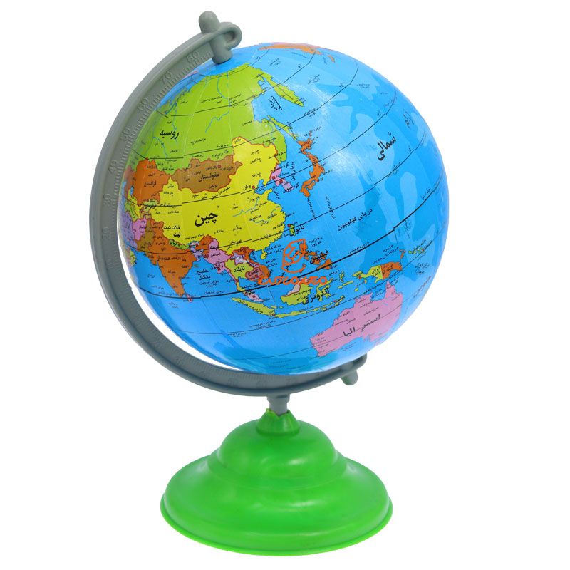 کره جغرافیایی سایز 13 پایه سبز رسام تحریر (4)