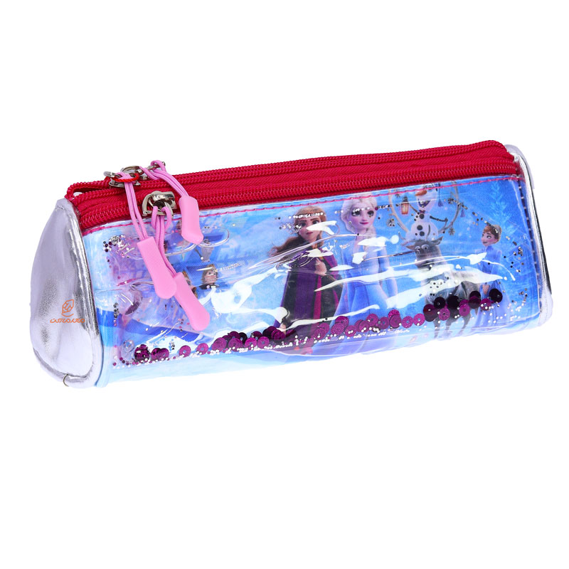 جامدادی آکواریومی 3065 طرح فروزن زیپ قرمز سویل SEVIL (4)