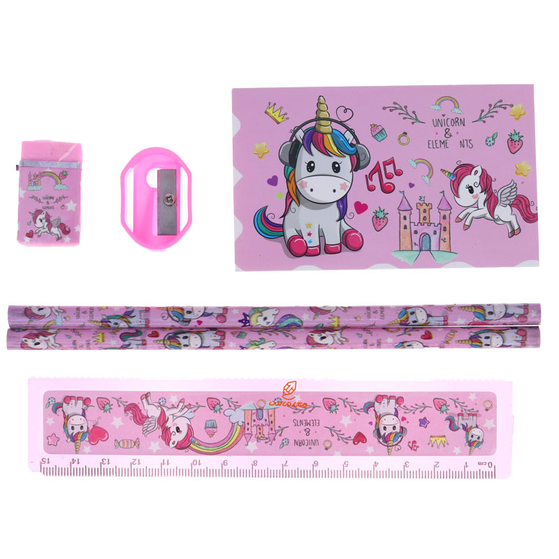 ست تحریر طرح یونی کورن کد 8017 (1)