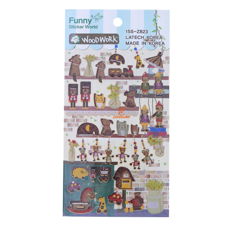 برچسب (استیکر) فانتزی کد 15S-Z823 طرح پینوکیو FUNNY