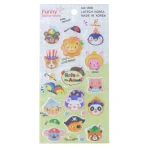 برچسب فانتزی کد CA-209 طرح حیوانات FUNNY (1)