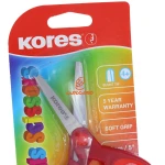 قیچی مهد 13 سانت قرمز مدل 35130 کورس KORES (1)