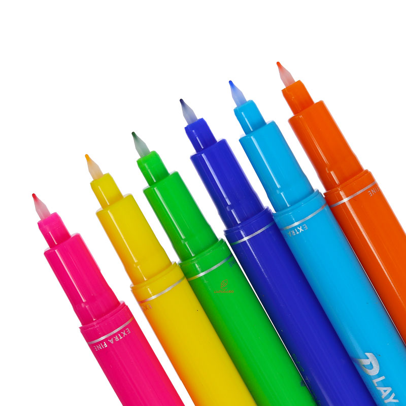 ماژیک رنگ آمیزی 6 رنگ مدل PLAY COLOR 611A تمبو TOMBOW (6)