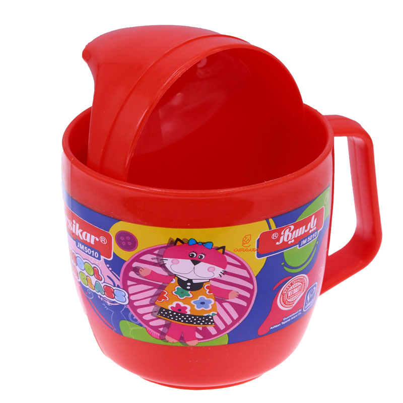 لیوان فانتزی در دار 5010 قرمز پارسی کار PARSIKAR (1)