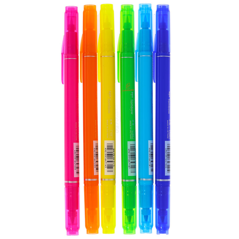 ماژیک رنگ آمیزی 6 رنگ مدل PLAY COLOR 611A تمبو TOMBOW (5)