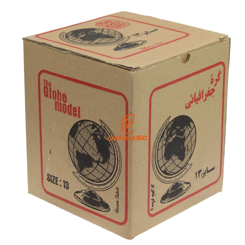 کره جغرافیایی سایز 13 پایه سبز رسام تحریر (2)