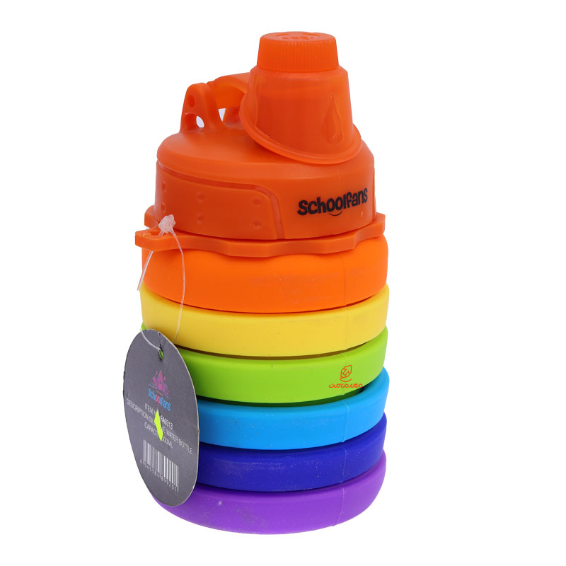 قمقمه آکاردئونی 9313 رنگین کمانی اسکول فنس SCHOOLFANS (2)