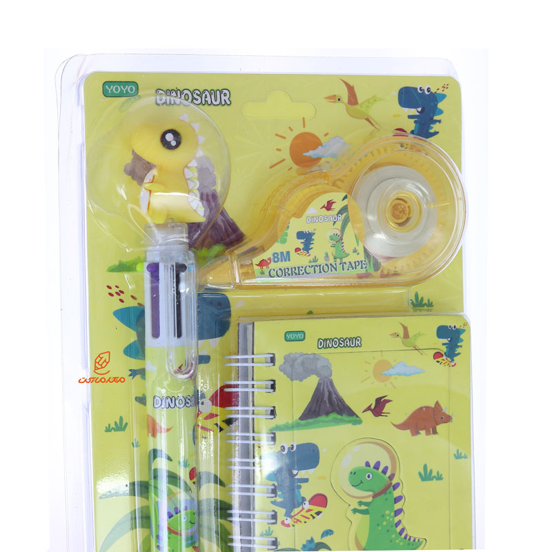 ست تحریر طرح دایناسور کد 8023 (2)