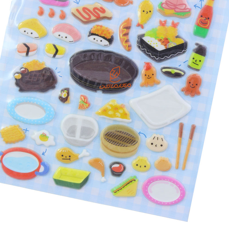 برچسب (استیکر) فانتزی کد 15S-Z813 طرح فست فود FUNNY (1)