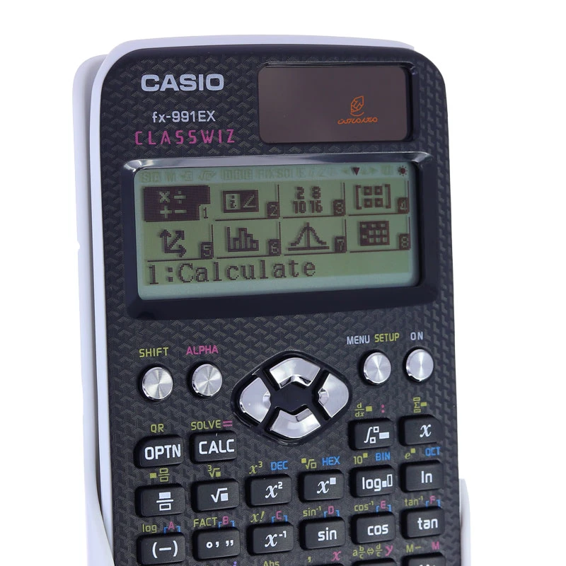 Casio engineering calculator menu