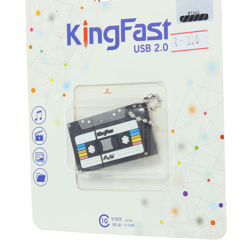 فلش 64 گیگابایت فانتزی طرح نوار کاست کینگ فست KING FAST (1)