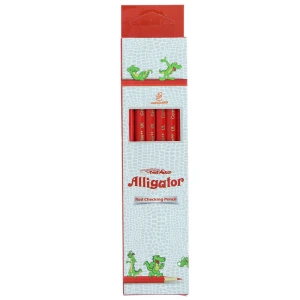 مداد قرمز بسته 12 عددی الیگیتور ALLIGATOR