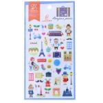 برچسب (استیکر) فانتزی کد 2005 طرح فرانسه