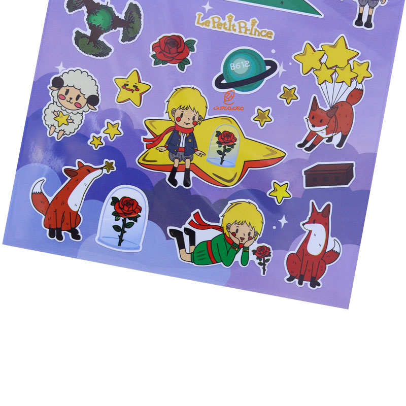 برچسب (استیکر) فانتزی کد AT-218 طرح شازده کوچولو FUNNY (3)