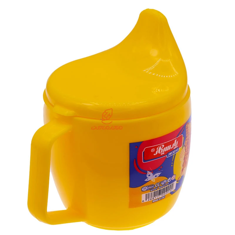 لیوان فانتزی در دار 5010 زرد پارسی کار PARSIKAR (3)