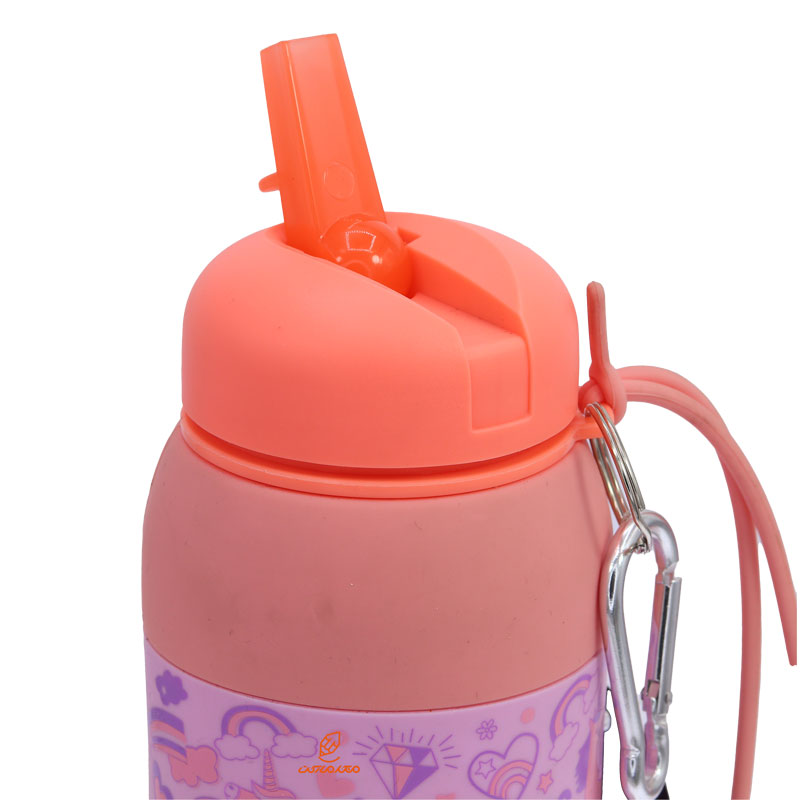 قمقمه سیلیکونی ورزشی 9337 طرح یونیکورن اسکول فنس SCHOOLFANS (4)