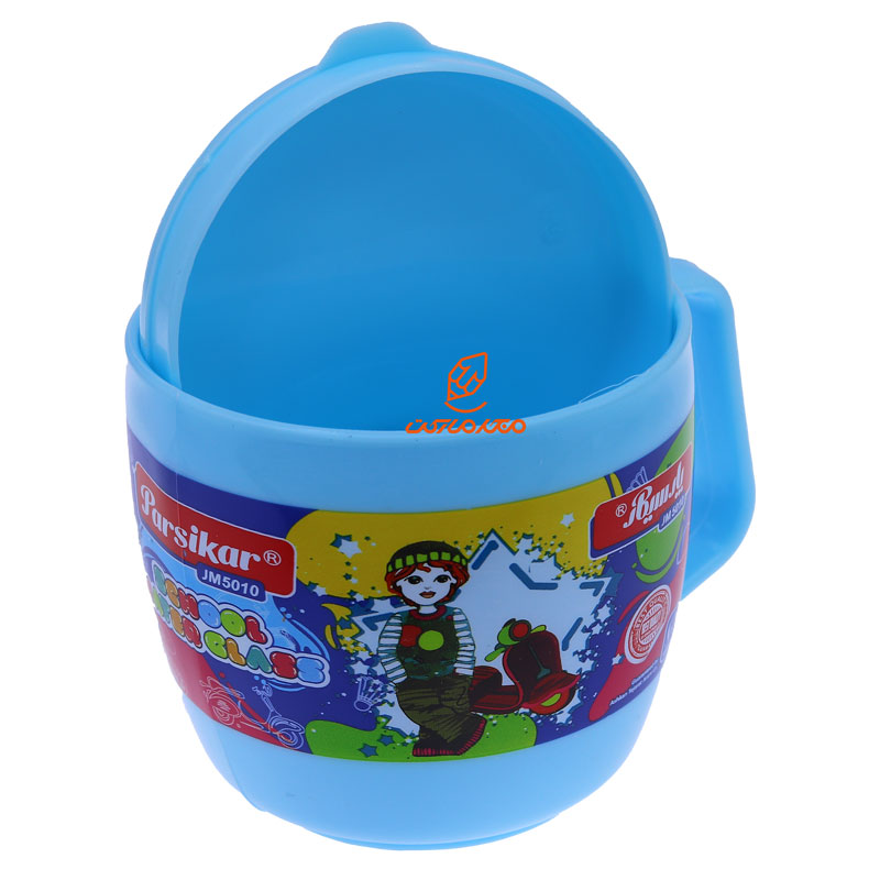 لیوان فانتزی در دار 5010 آبی پارسی کار PARSIKAR (1)