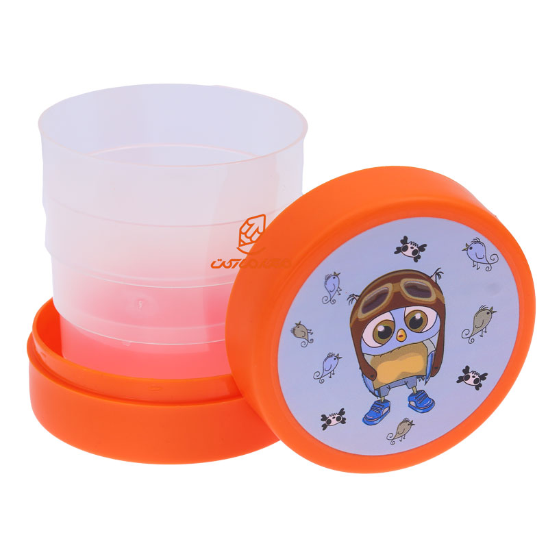 لیوان تاشو فانتزی 8867 طرح جوجه لیدر LEADER