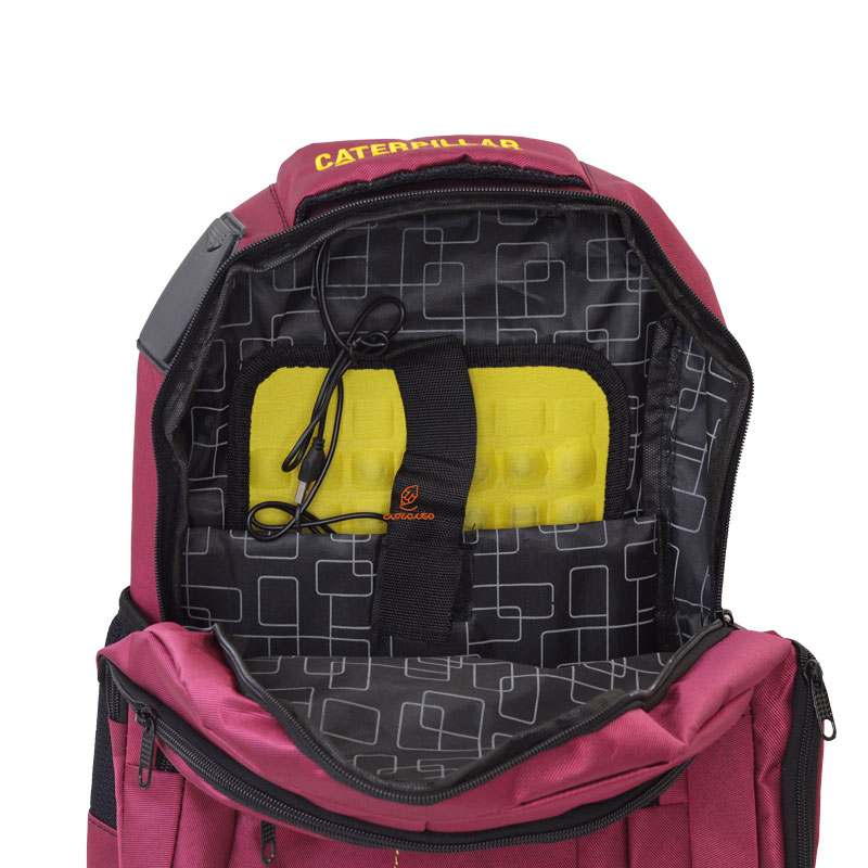 کوله پشتی زرشکی کد 094 کاتر پیلار (1)